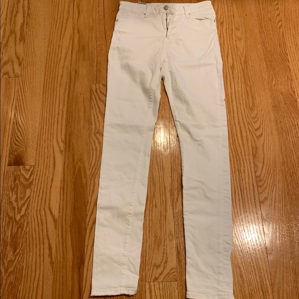 White jeans